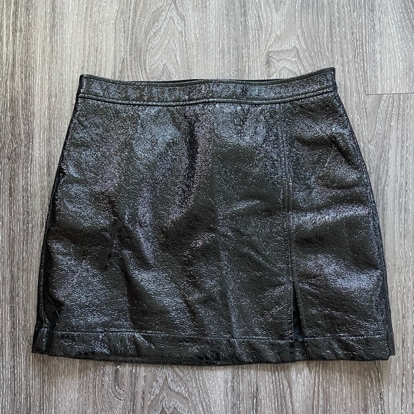 Wilfred Patio Leather Skirt - Picture 1 of 5